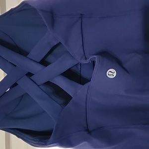 Lululemon Yoga Tank Navy Blue Size 6